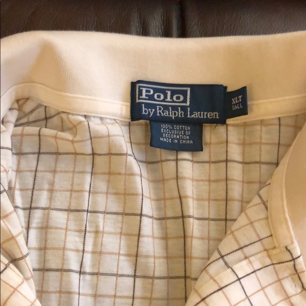 Polo checker tee